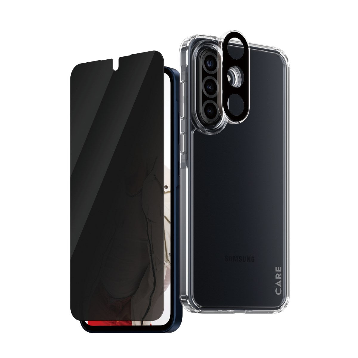 PanzerGlass® | CARE by PanzerGlass® Urban Combat 3-in-1 Privacy Pakke Samsung Galaxy A36 5G